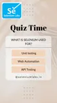 What is Selenium Used for ?