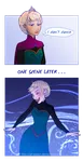 Has you or somebody Elsa (see what I did there?) noticed this? In Frozen, Elsa says "I don't dance" then when she is singing Let it Go she is dancing? Has you or somebody Elsa (see what I did there?) noticed this? In Frozen, Elsa says "I don't dance" then when she is singing Let it Go she is dancing?