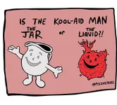 Is the Kool aid man the jar or the liquid? Is the Kool aid man the jar or the liquid?