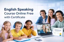 How can I get a free English speaking certificate from treecampus?