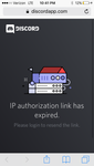I can't login to discord When I tried logging into discord it said my location has changed, check your email. So I check my email, clicked on the link and it says to login to resend the link but I can't login. Help? I can't login to discord When I tried logging into discord it said my location has changed, check your email. So I check my email, clicked on the link and it says to login to resend the link but I can't login. Help?