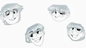 tiny doodles of the lads :)