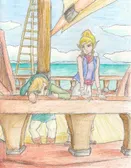 Hey Link! Look, I've got food! XD This isn't gonna end well...