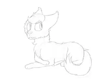 I couldn't get that paw to look right but it's basil