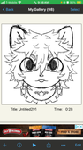 rough sketch of my first fursona drawing ^_^ will prolly be making a buncha changes to it later on