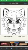 rough sketch of my first fursona drawing ^_^ will prolly be making a buncha changes to it later on