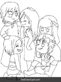 There are no lines missing just bad quality and love this family