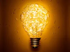 Even a broken light can still shine.