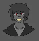silly digital drawing i did of myself and idk why