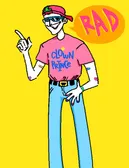 it's him