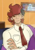 He sleep