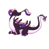 Genderfluid dragon.. DEPLOY!