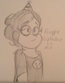 I can draw on paper to.