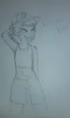 A really messy Trans!Dipper