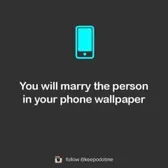 Well then..I'm marrying a wolf...:D