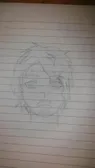 I drew my face. It's the face of a happy man, isn't it?