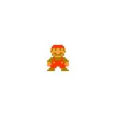 Mario looks at you.