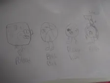 MM cast reveal 4: Polaroid, Beach Ball, Discord Icon, Roley, and Stylus
