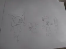 MM cast reveal 5: Bop it, Toasty, BCJ, and Pineapple.