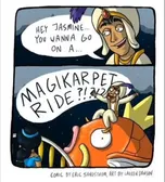 XDD HAHAHA OMG I WANT A MAGIKARPET RIDE NOW-