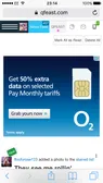 Sorry O2, but I'm staying with EE.