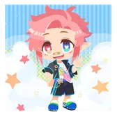 TADAA This boy rock Pink hair