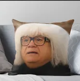 My friend asked for a Danny devito pillow XD so I sent her this