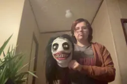 my mask (im going to scare kids on halloween