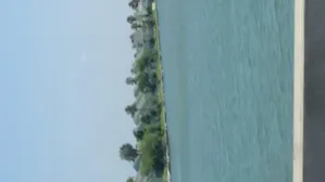 The beautiful sight of the ocean
