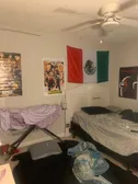 New stuff put up in the room (me and zeke share this so sorry it’s messy)