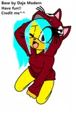 me being cazy!