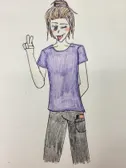 I drew ma friend :D