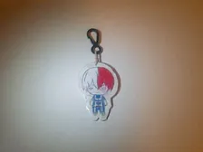 Made a diy todoroki keychain