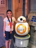 I met BB8 in Hollywood Studios yesterday