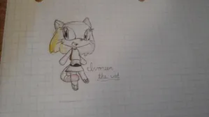 New oc! (Ivoreen the kitty)