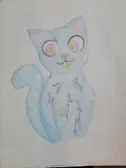 Pastel cat, I gave him to ma cousin for her cat themed birthday