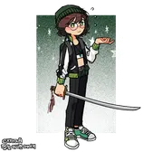 IM GREEN! *sings* *instead of im blue it's im GREEN!*