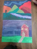 I've gone for weird abstract art this year