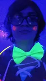 A glow in the dark gay