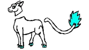 i shall name dis shit.....okami....and its....ummm.....idk...a deer spirit?