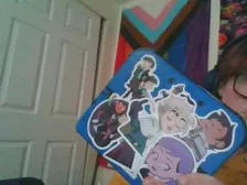 my hunter middle finger sticker came