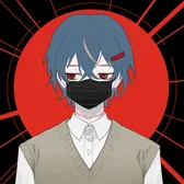 Angel (Casual clothing 2) he can hide his horns but they wear a mask to hide his sewed lips
