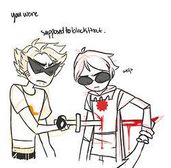 Goddanmit Dirk, you did it again *sigh* ugh hold on ill get the aid kit...and the hospital