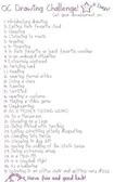 I'm doing a draw you oc challenge! For 31 days! Join me if you want I'll probs make page for it!