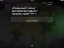 Siri's being mean :(((
