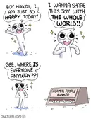 Me when I try to be social