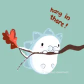 The Qfeast photo quality is abysmal, but please enjoy this motivational Snom I drew a while ago.