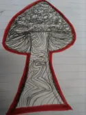 mushroom i drew in english class