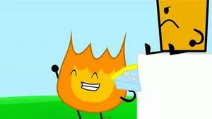 I found Firey in inanimate insanity