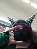 Reminder I am a boy. Pronouns he/they/bot. I went as ibuki for Halloween